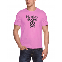 Marškinėliai Mondays sucks
